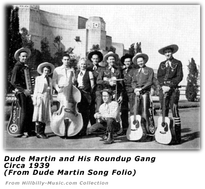 Dude Martin and his Roundup Gang Circa 1949