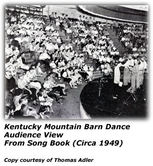 Kentucky Mountain Barn Dance - Photo - Audience View - Circa 1949