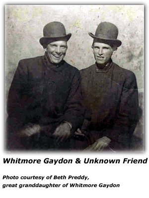 Whitmore Gaydon with unknown Friend