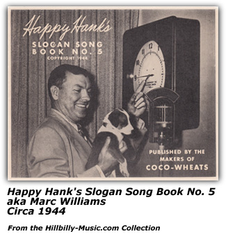Promo Ad - Harve Holland's Comedians; Marc Williams; Cowboy Crooner; Waxahachie, TX 1929
