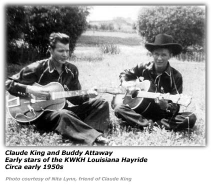 Claude King and Buddy Attaway