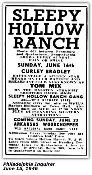 Tom Mix Sleepy Hollow Ranch June 15 1946