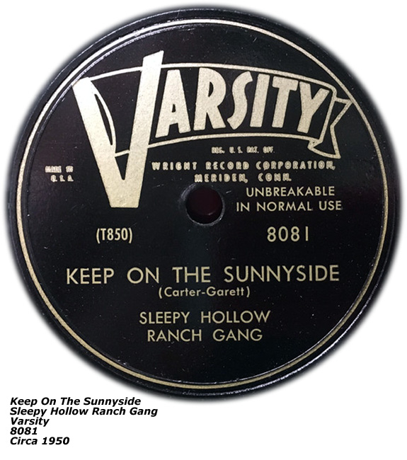Sleepy Hollow Ranch Gang Varsity 8081 1950