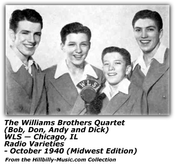 Williams Brothers - WLS - 1940