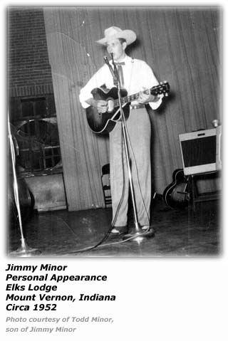 Jimmy Minor - Circa 1952