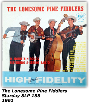 Starday LP SLP 155 - The Lonesome Pine Fiddlers - 1961