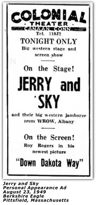 Jerry and Sky - 1949