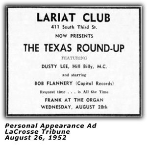 Bob Flannery - Lariat Club