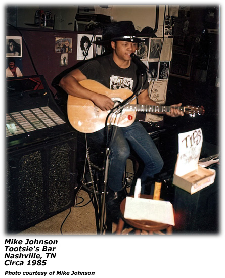 Mike Johnson at Tootsies - Nashville, TN - 1985
