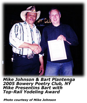 Mike Johnson - Bart Plantenga - Bowery Poetry Club - NY - 2005