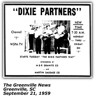 Promo Ad - Dixie Harper - Hilarity Club - August 1947