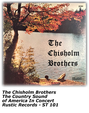 Album - Chisholm Brothers - Country Sounds of America In Concert