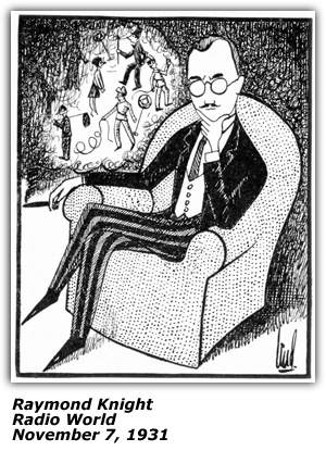 Raymond Knight - Cartoon sketch - November 1931