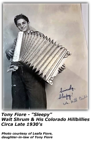 Promo Ad - Accordion Lessons - Fresno, CA - Tony Fiore - Sherman Clay & Co. - Nov 1949