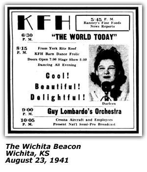 Promo Ad - KFH Barn Dance Frolic - 1941