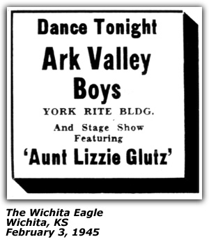 Promo Ad - KFH Barn Dance Frolic - 1945