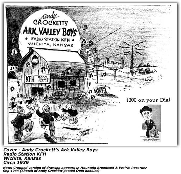 Promo Ad - Tailor Made Flour - Puny Hawkins - Ark Valley Boys - Mickey Pennington - 1943