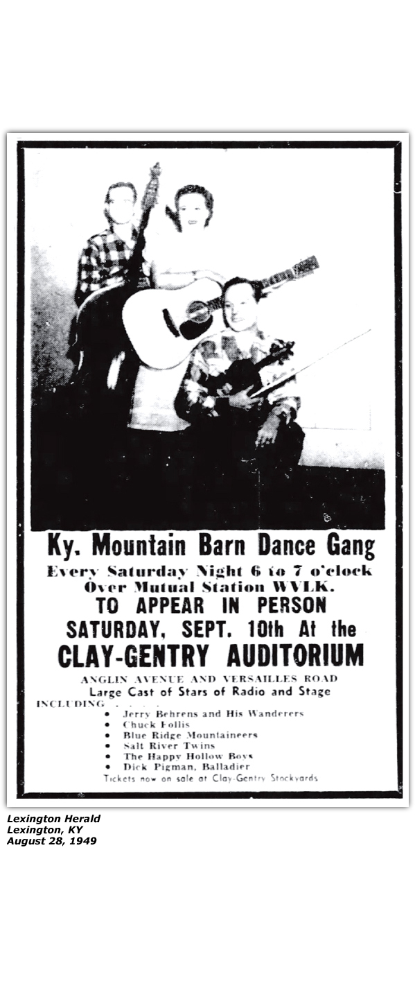 Kentucky Mountain Barn Dance - 