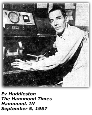 News Photo - Ev Huddleston - Highland Radio Operator - September 1957