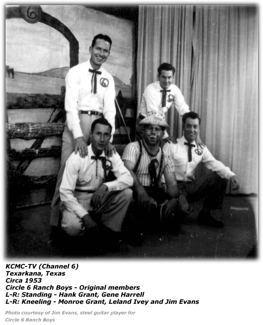 Circle 6 Ranch Boys on KCMC-TV 1953
