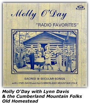 Old Homestead Records - Molly O'Day - Lynn Davis and the Cumberland Mountain Folks - 1970's