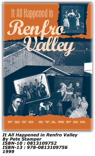 Book - It All Happened in Renfro Valley - Pete Stamper