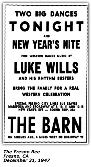 Promo Ad - Dance at Armory - Brusoe's Orchestra - January 1926