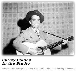 Curley Collins - In The Studio
