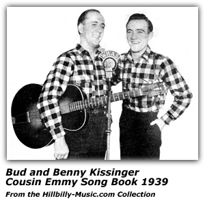 Bud and Benny Kissinger - 1939