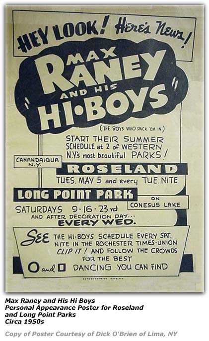 Max Raney and His Hi Boys Poster
