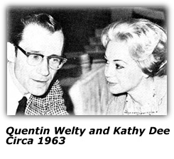 Quentin Welty and Kathy Dee