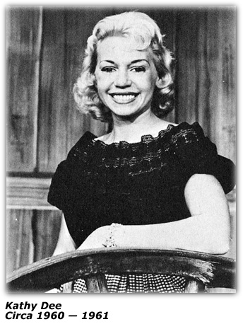 Kathy Dee Promo Photo 1961