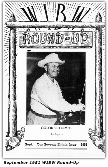 Colonel Combs - Cover