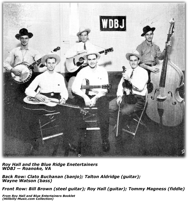 Portrait - Roy Hall and his Blue Ridge Entertainers