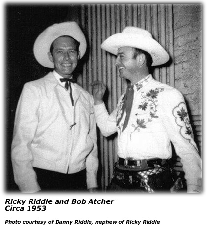 Ricky Riddle and Bob Atcher - 1953