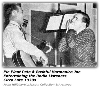 Pie Plant Pete and Bashful Harmonica Joe