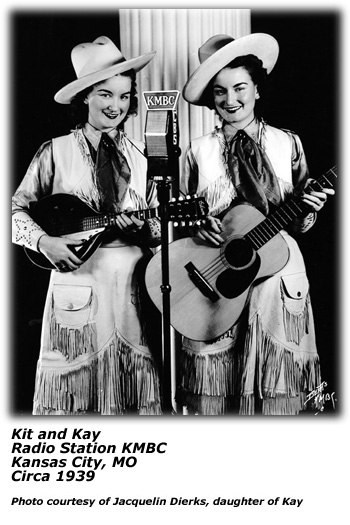 Kit and Kay, KMBC Circa 1939