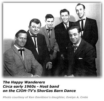 Ken Davidson - with The Happy Wanderers