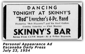Bob Flannery - Skinny's Bar