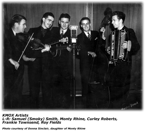 Four Sons of the Prairie - KMOX - late 1930s