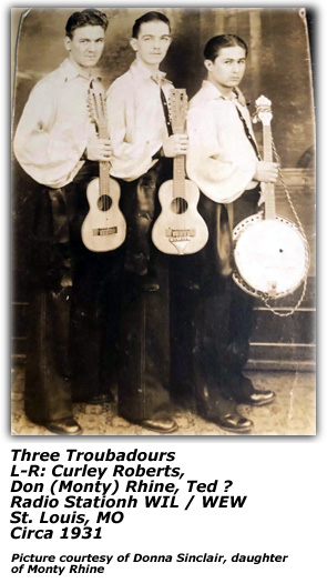 Three Troubadours 2 - Circa 1931