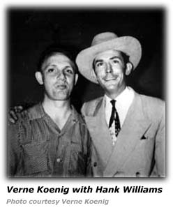 Verne Koenig and Hank Williams