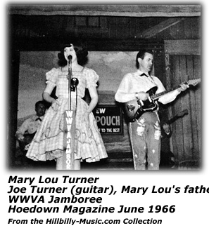 Mary Lou Turner; Joe Turner; WWVA 1966
