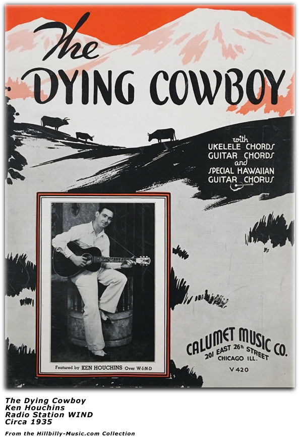 The Dying Cowboy - Ken Houchins - WIND - 1935