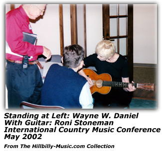 International Country Music Conference June 2002; Wayne W. Daniel; Roni Stoneman