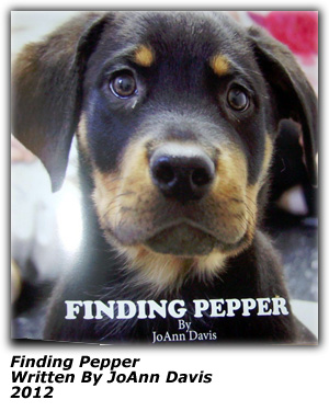 Finding Pepper - JoAnn Davis - 2012