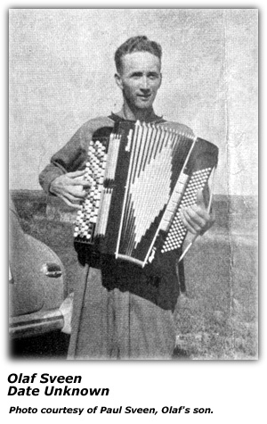 Olaf Sveen - accordion - Circa 1950's - 1960's