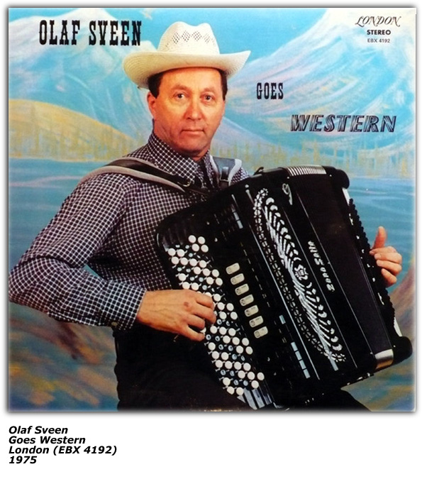 Album Cover - Olaf Sveen Goes Western - London EBX 4192 - 1975