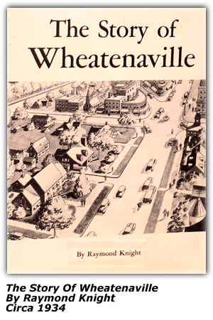 Book Cover - The Story of Wheatenaville - Raymond Knight - 1934